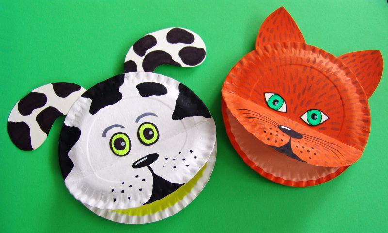Fotografie (Vyrobte si zvieratká z papierových tanierikov)